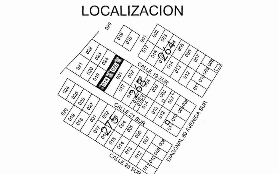 Location in the neighborhood