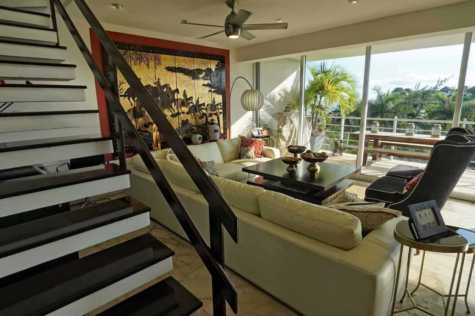 Magia Penthouse living on 2 levels
