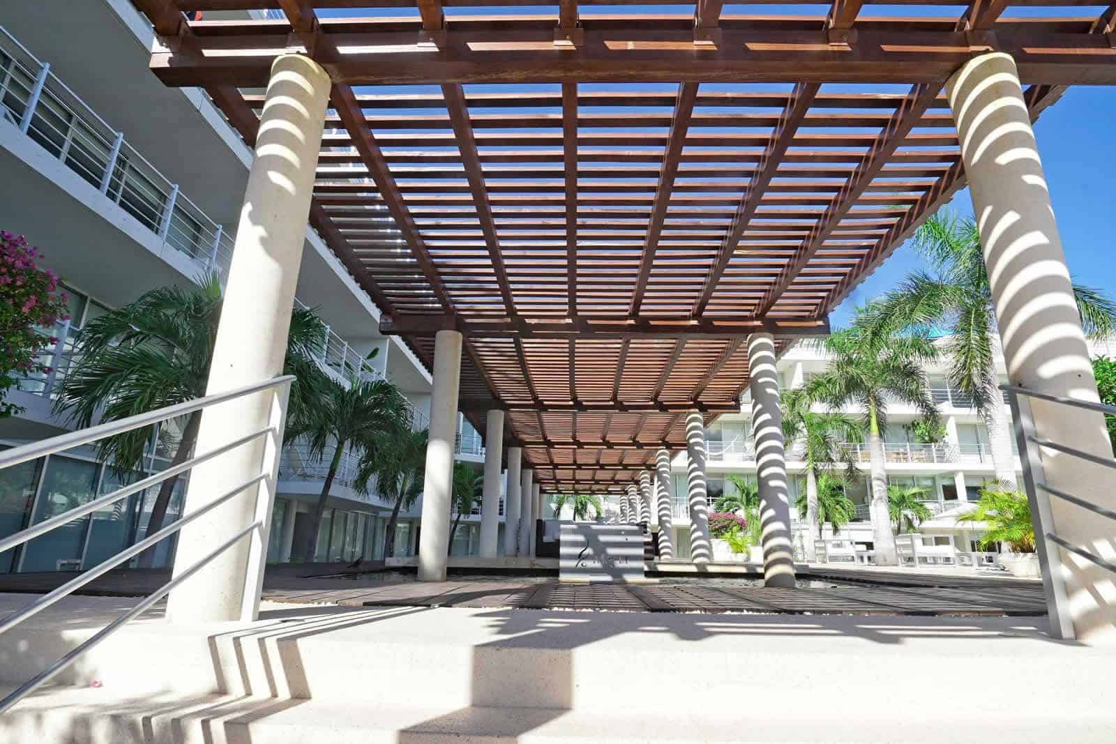 Magia electronic gate entrance.