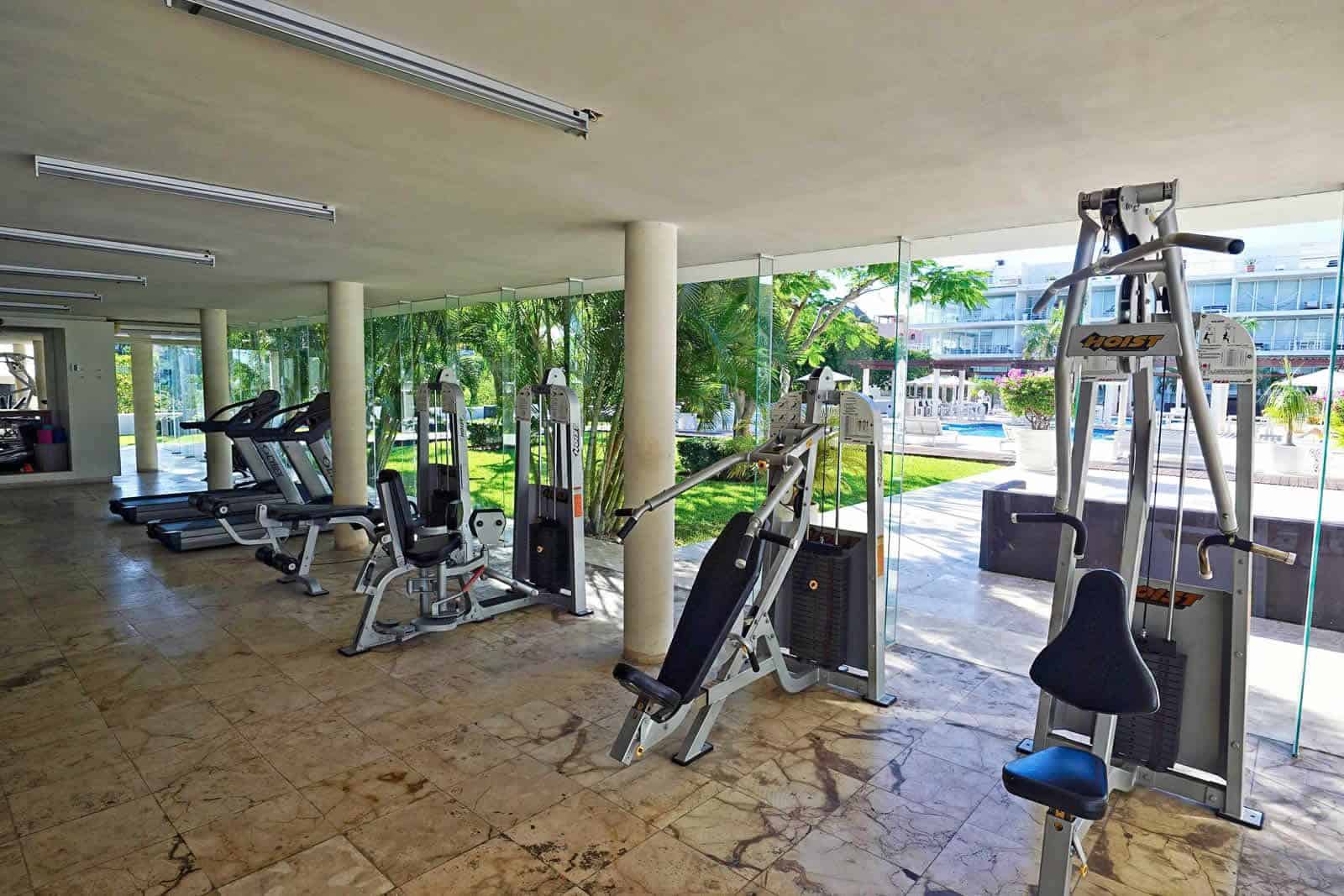 Magia PH1F gym is spacious and air conditioned