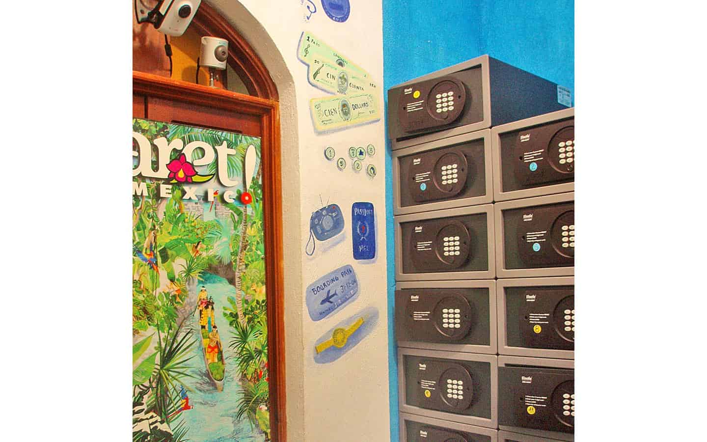Casa Tucan guest safes for all rooms