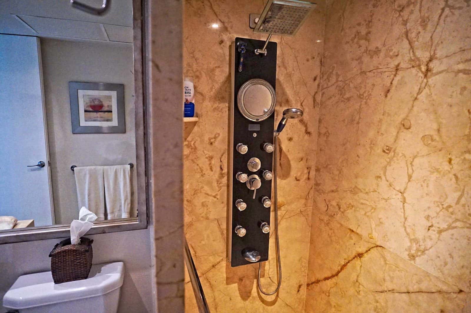 Magia penthouse ensuite bathrooms
