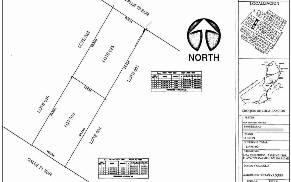 The two lots