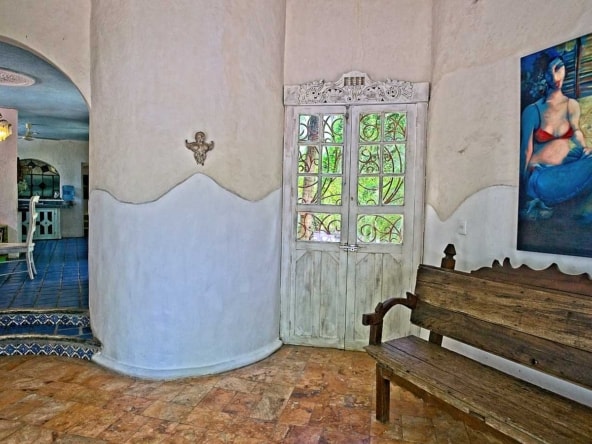 The entry hall