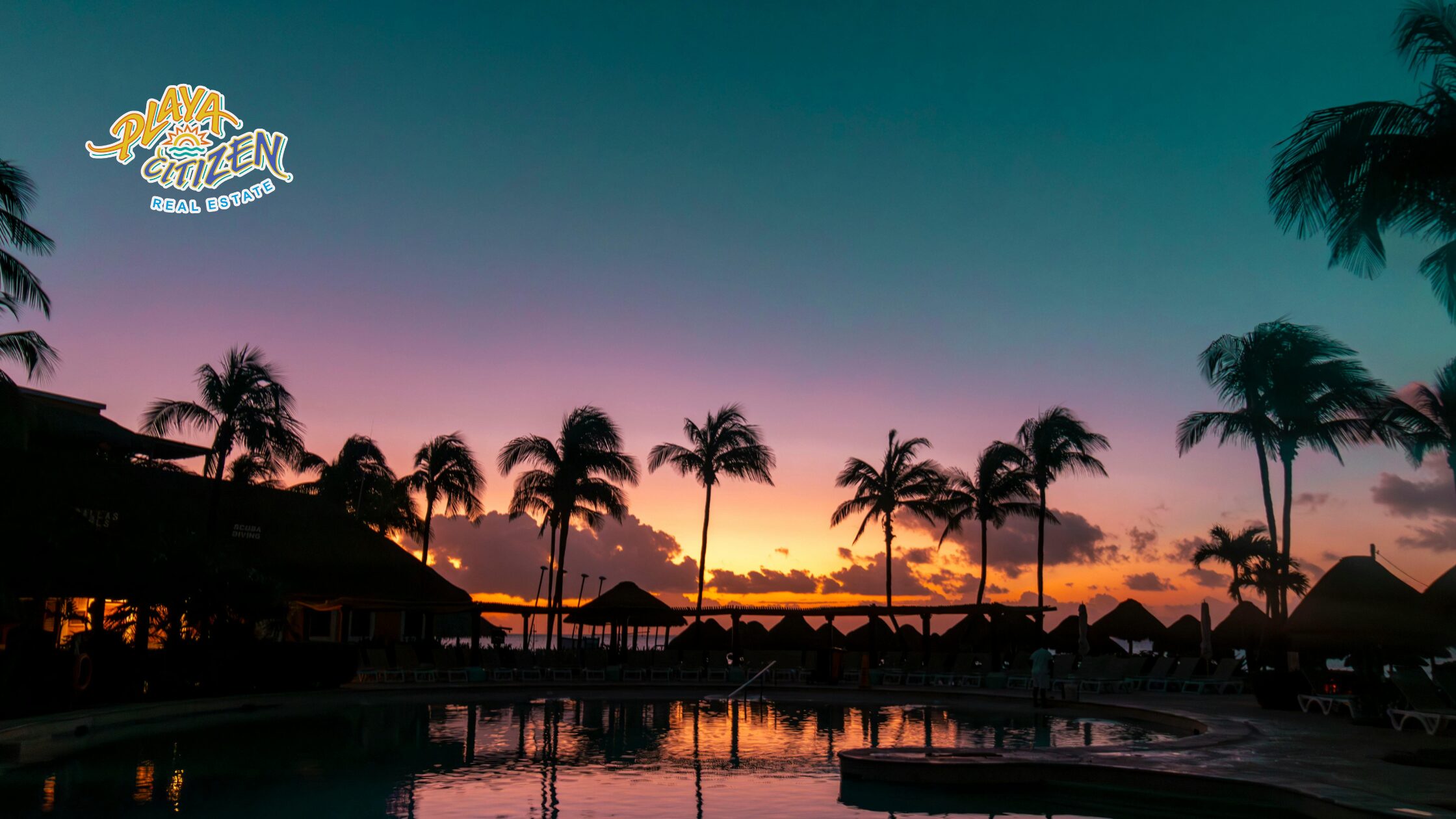 Residential property in Playa del Carmen with a buyer reviewing documents, illustrating whether it is safe to buy real estate in Playa del Carmen.