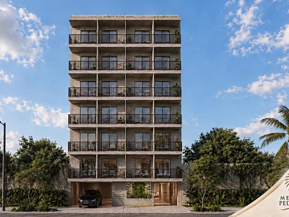 New condos. Economic. Location attractive, yet not in the middle of tourism!
