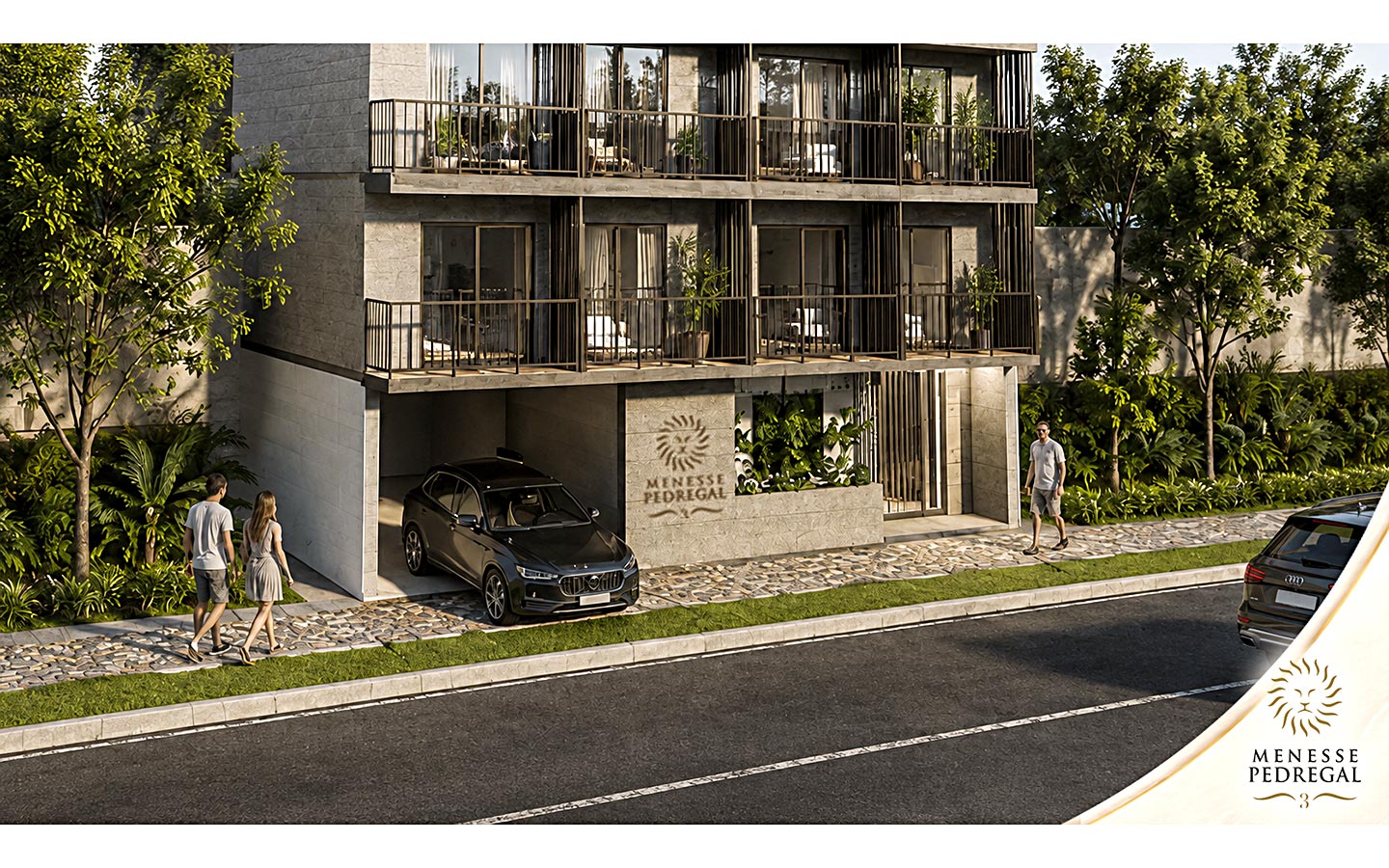 New condos. Economic. Location attractive, yet not in the middle of tourism!